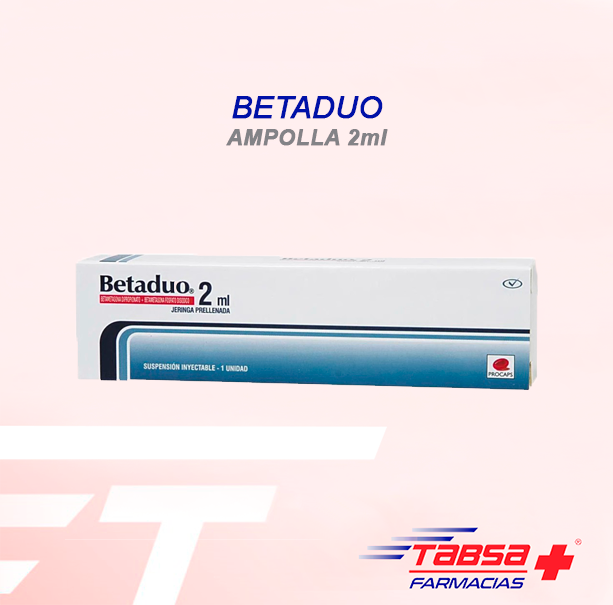 Tabsa Express MEDICAMENTOS BETADUO (1 AMPOLLA X 2ML)
